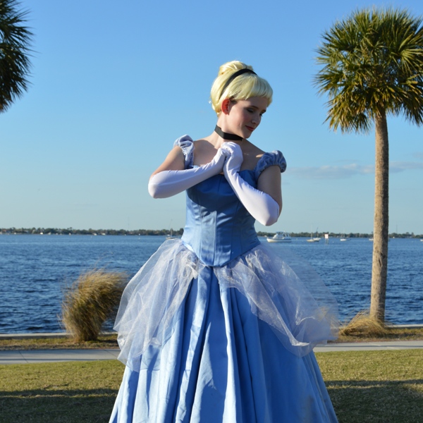 Kayla as Cinderella Gown Costume Dress 