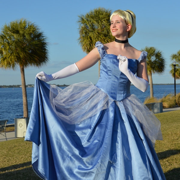 Kayla as Cinderella Gown Costume Dress 