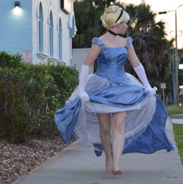 Kayla as Cinderella Gown Costume Dress 